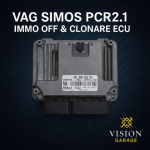 PCR2.1 IMMO OFF & CLONARE ECU Fileservice VisionGarage