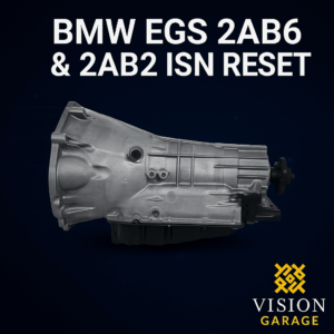 Serviciu Reset ISN Cutie de Viteze BMW EGS 2AB6 / 2AB2 – VisionGarage Remote Service