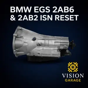 Reset ISN Cutie BMW EGS 2AB6 / 2AB2 (Serviciu la distanță)