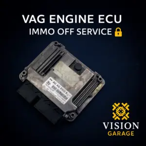 Immo OFF ECU VAG – Dezactivare imobilizator VW, Audi, Skoda, Seat